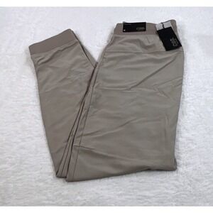 CSG Active Commuter Jogger Pants Mens Medium Beige Performance‎ Athletic NWT